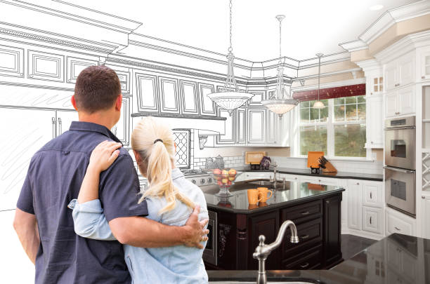Professional Kitchen Flooring technician working in Hyattsville, MD